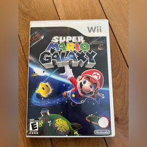 Video game (wii) Super Mario Galaxy
